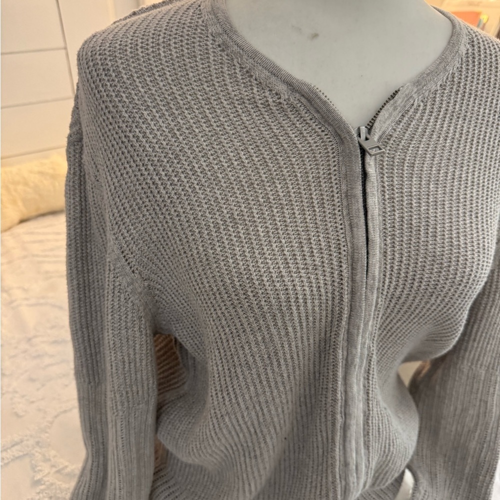 All Saints Light Gray Mens Cardigan